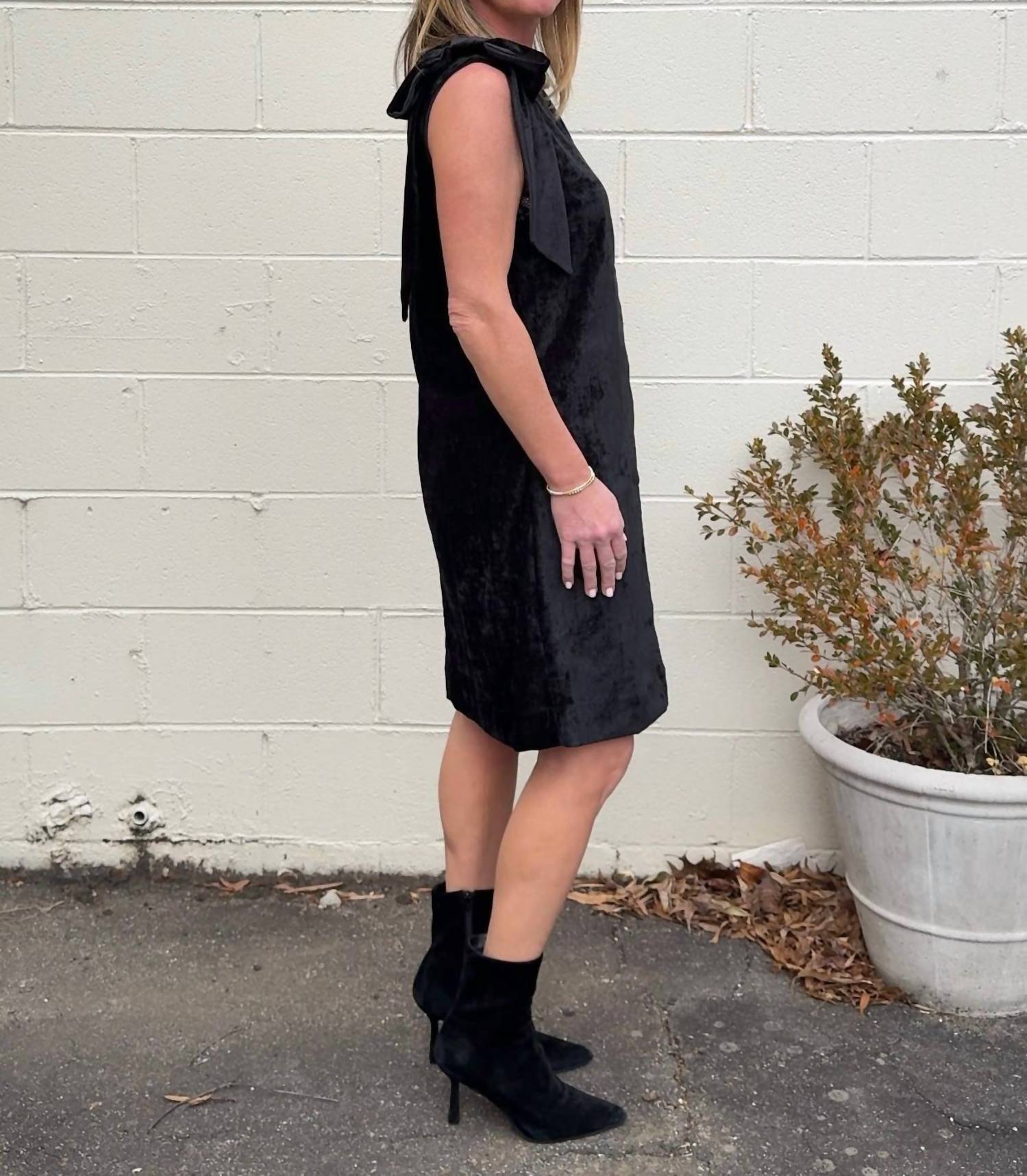 Thml - Liana Bow Mini Dress