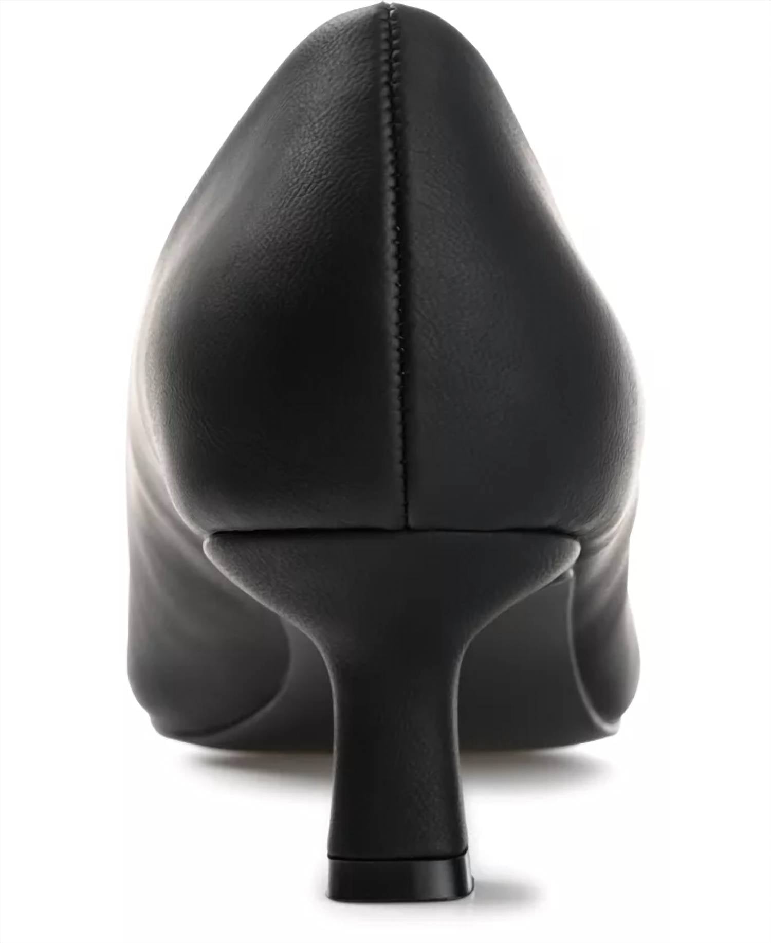 Journee Collection - Wide Cecilia Kitten Heel Pumps