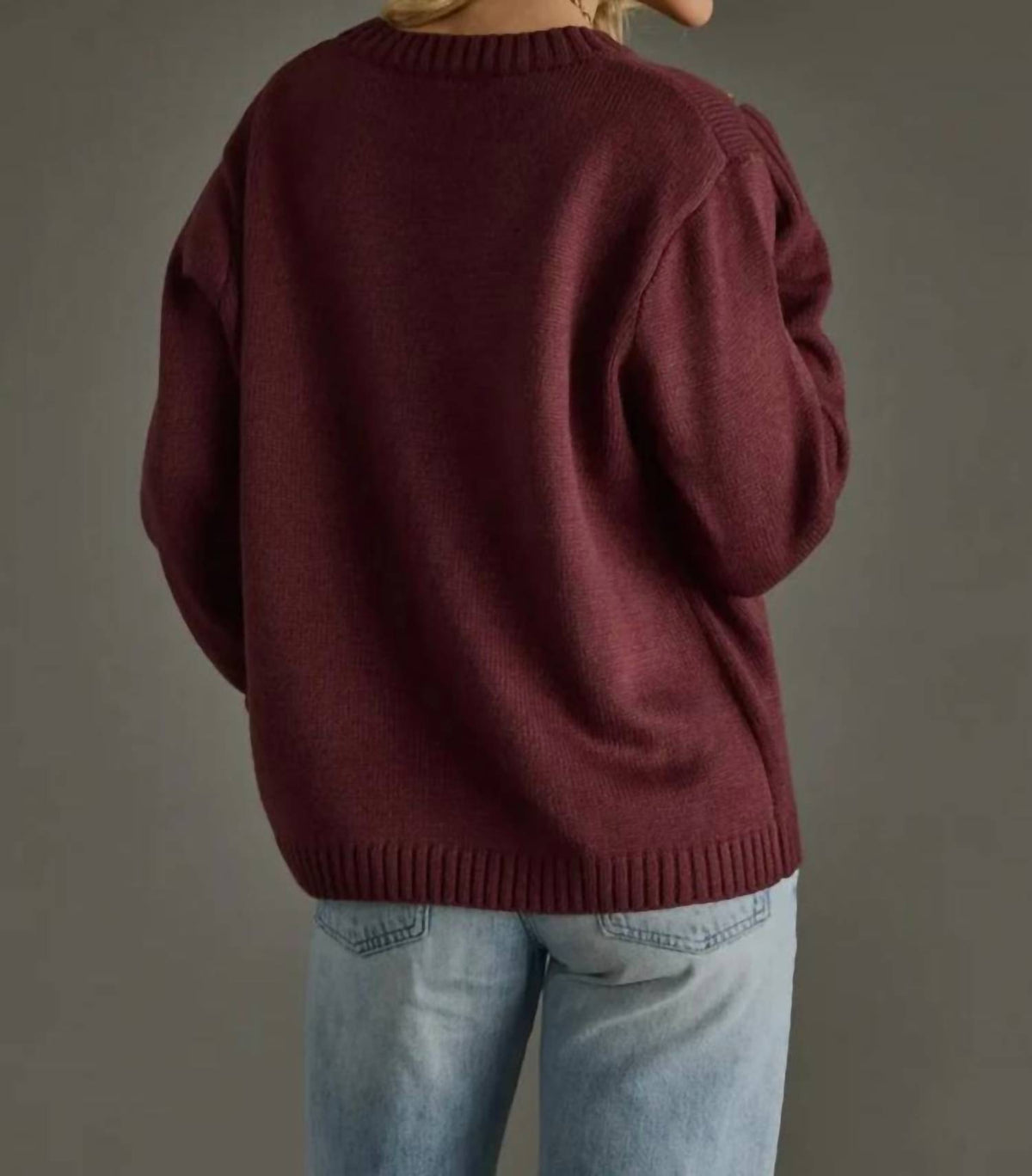 Panache Apparel - Wine Weather Sweater