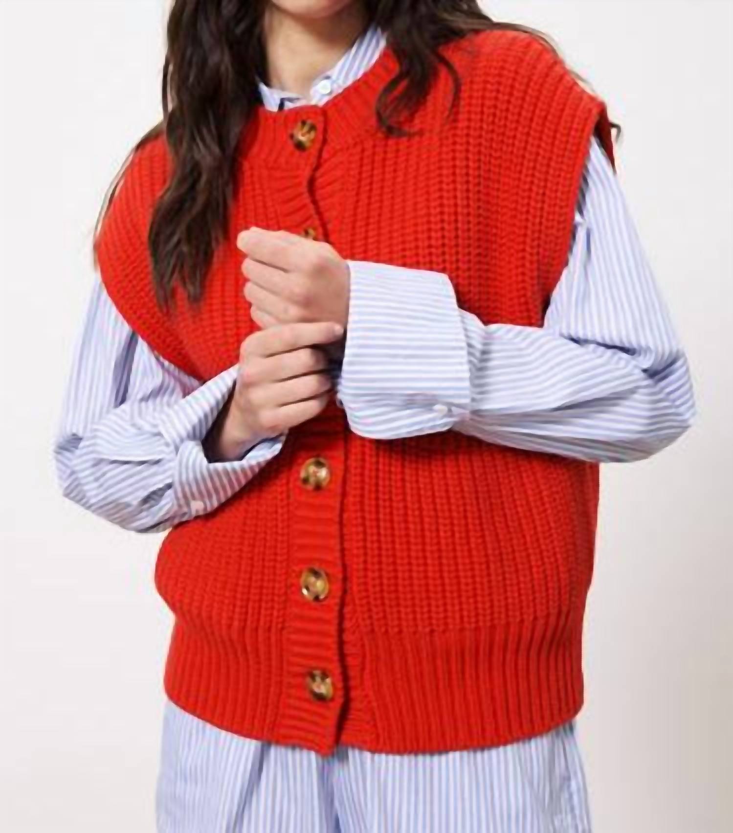 Frnch - Carmele Tank Top Sweater