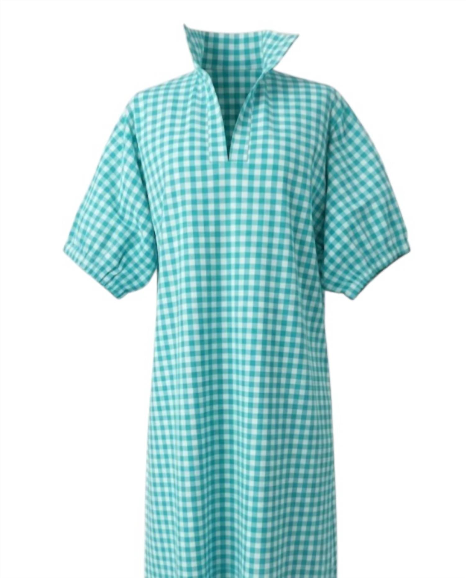 Adrienne - Women's Blakely Seer Gingham Dress