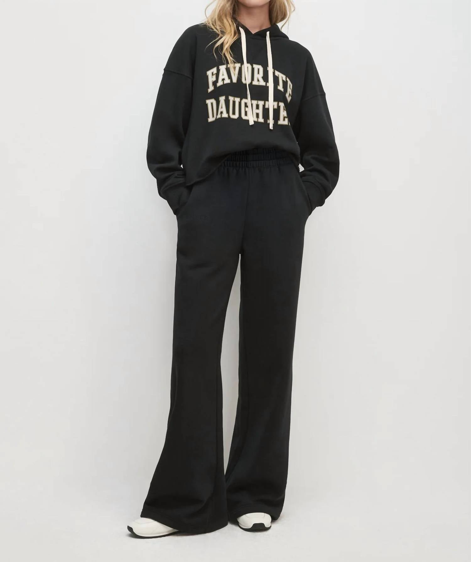 Favorite Daughter - The Cropped Collegiate Hoodie