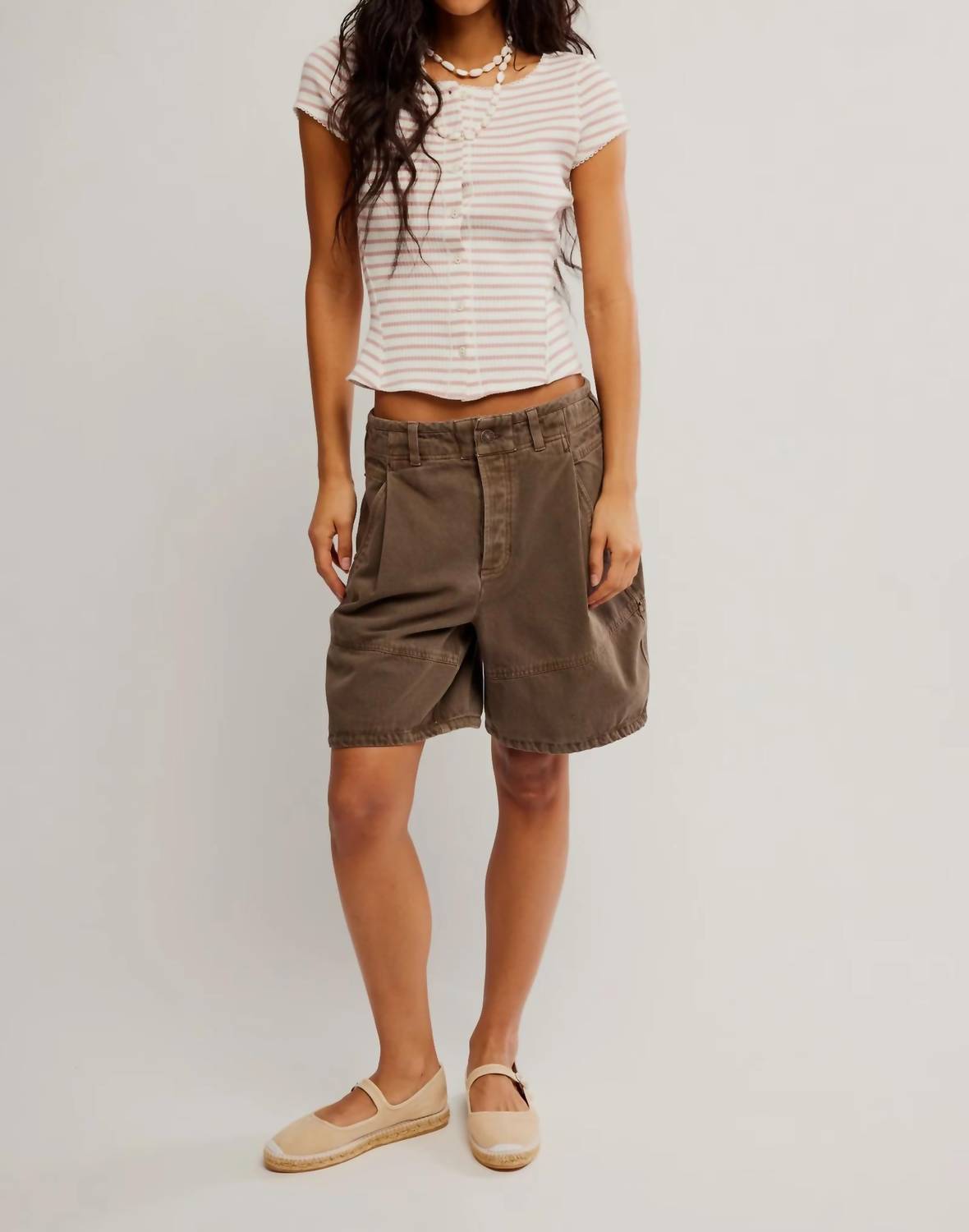 Free People - Most Wanted Striped Cardigan Top