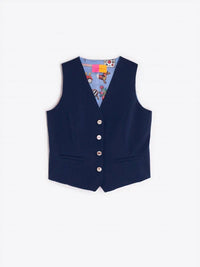 Vilagallo - V-neck Button Down Vest