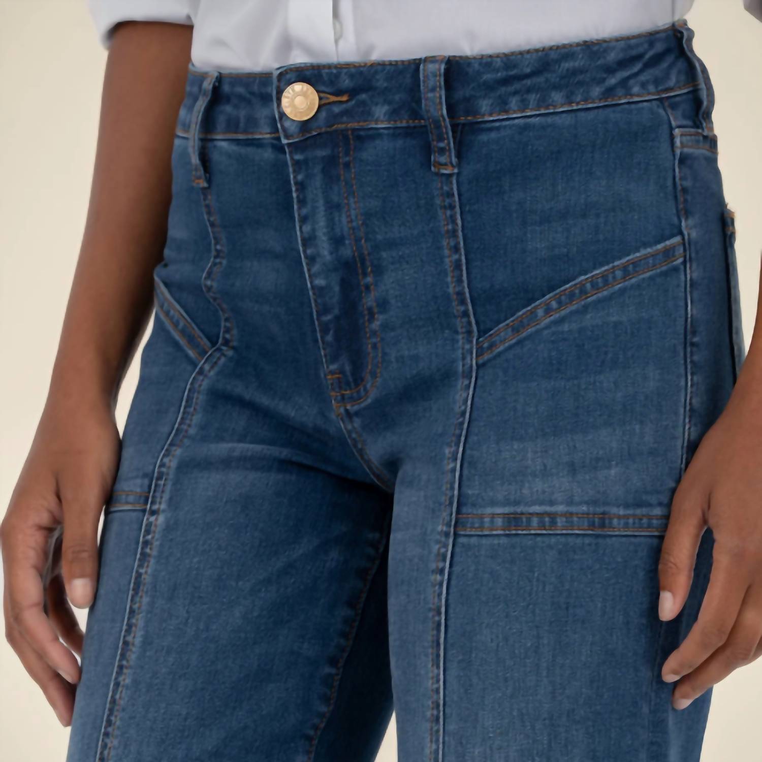Kut From The Kloth - Ront Seam Patch Pockets Jeans