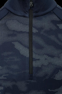 Bogner Fire + Ice Premo First Layer Top in night blue - men's jacket - detail view