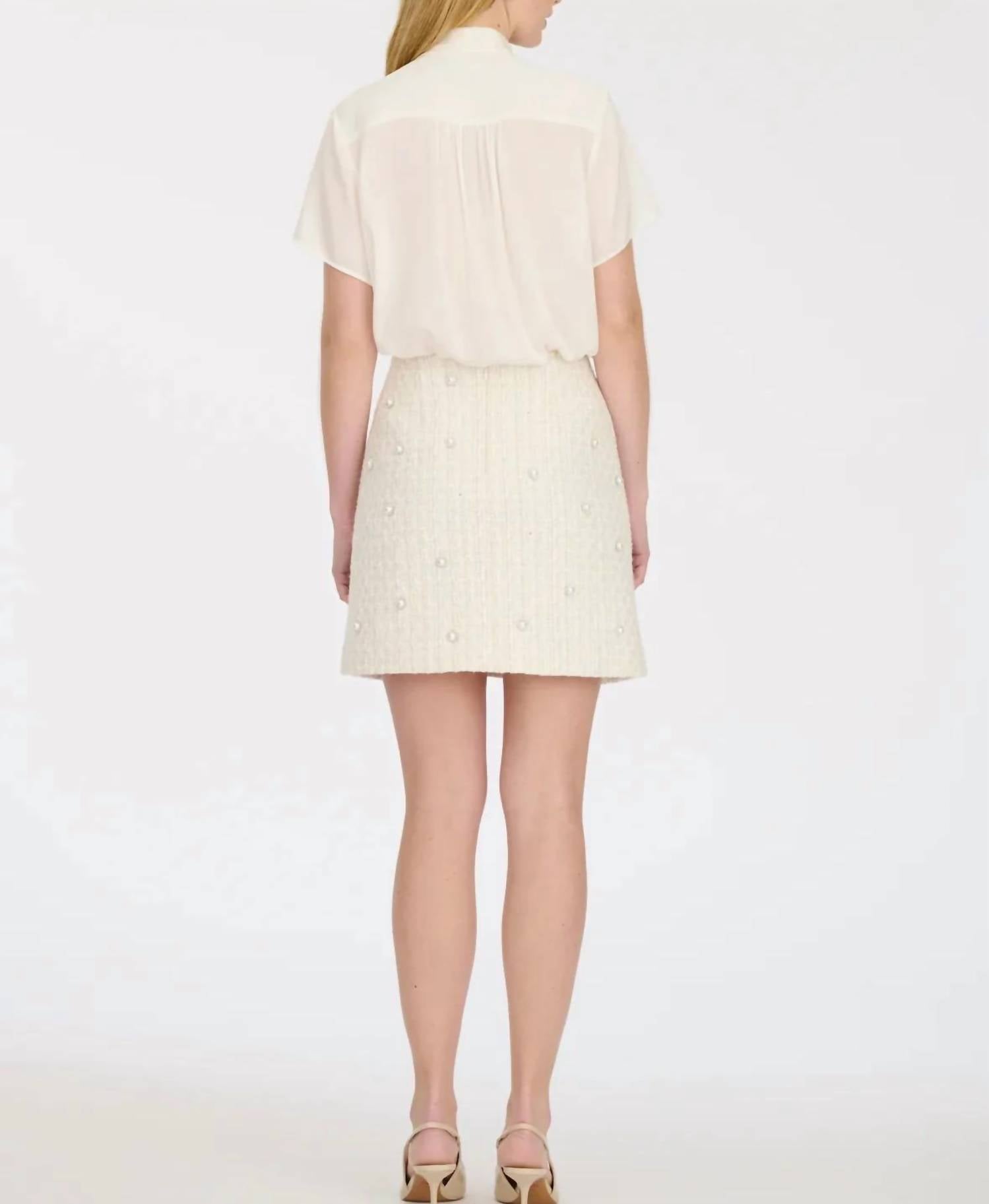 Weill - Tweed Mini Skirt
