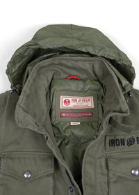 Iron & Resin Men's M65 Jacket in charcoal - men's jacket - view 4