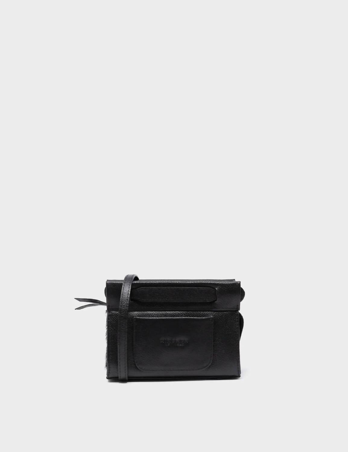 Min & Mon - Women's Vali Crossbody Micro Leather Bag