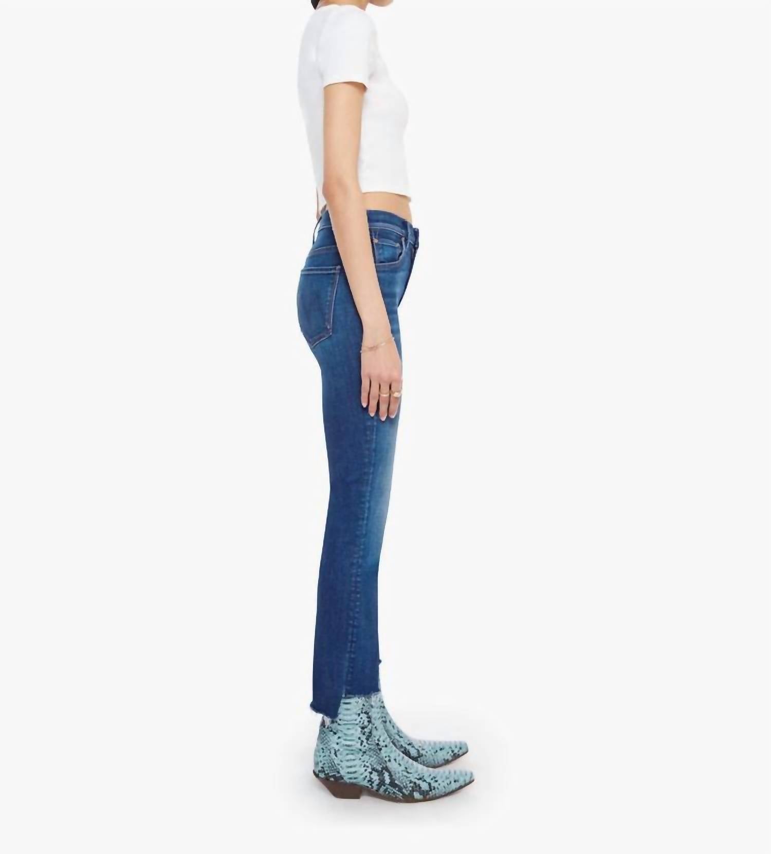 Mother - Insider Crop Step Fray Jeans