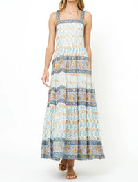 Oliphant - Botanical Print Maxi Dress