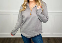 Jess Lea - Me Time Long Sleeve Quarter Zip Weekender Top