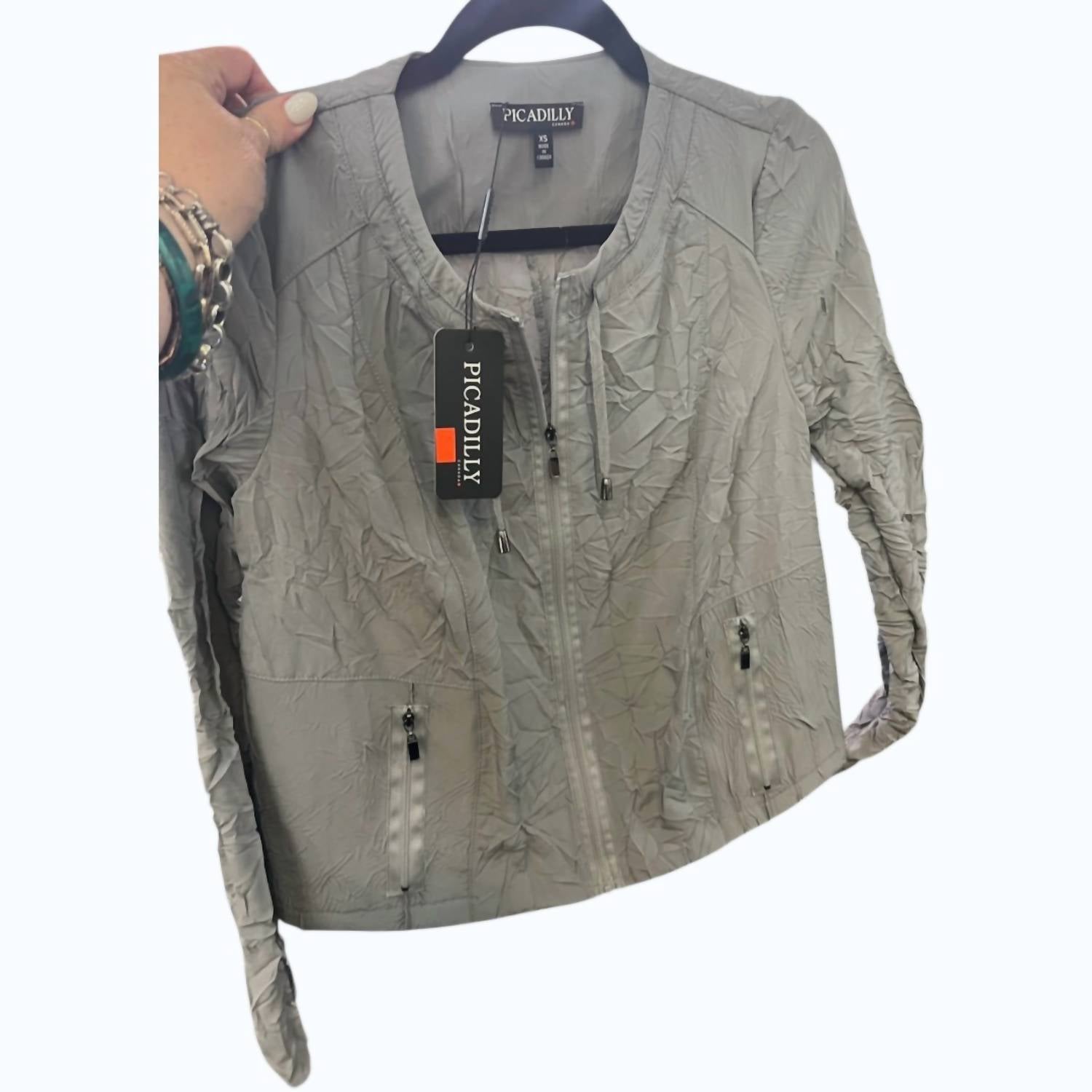 Picadilly - Women's Crop Jacket With Zip