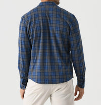 Johnnie-O - Waites Long Sleeve Flannel Jacket With Check Print