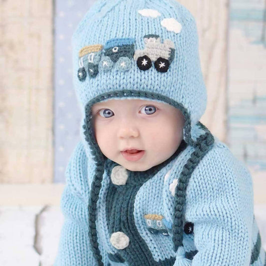 Huggalugs - Baby Boys Choo Choo Hat