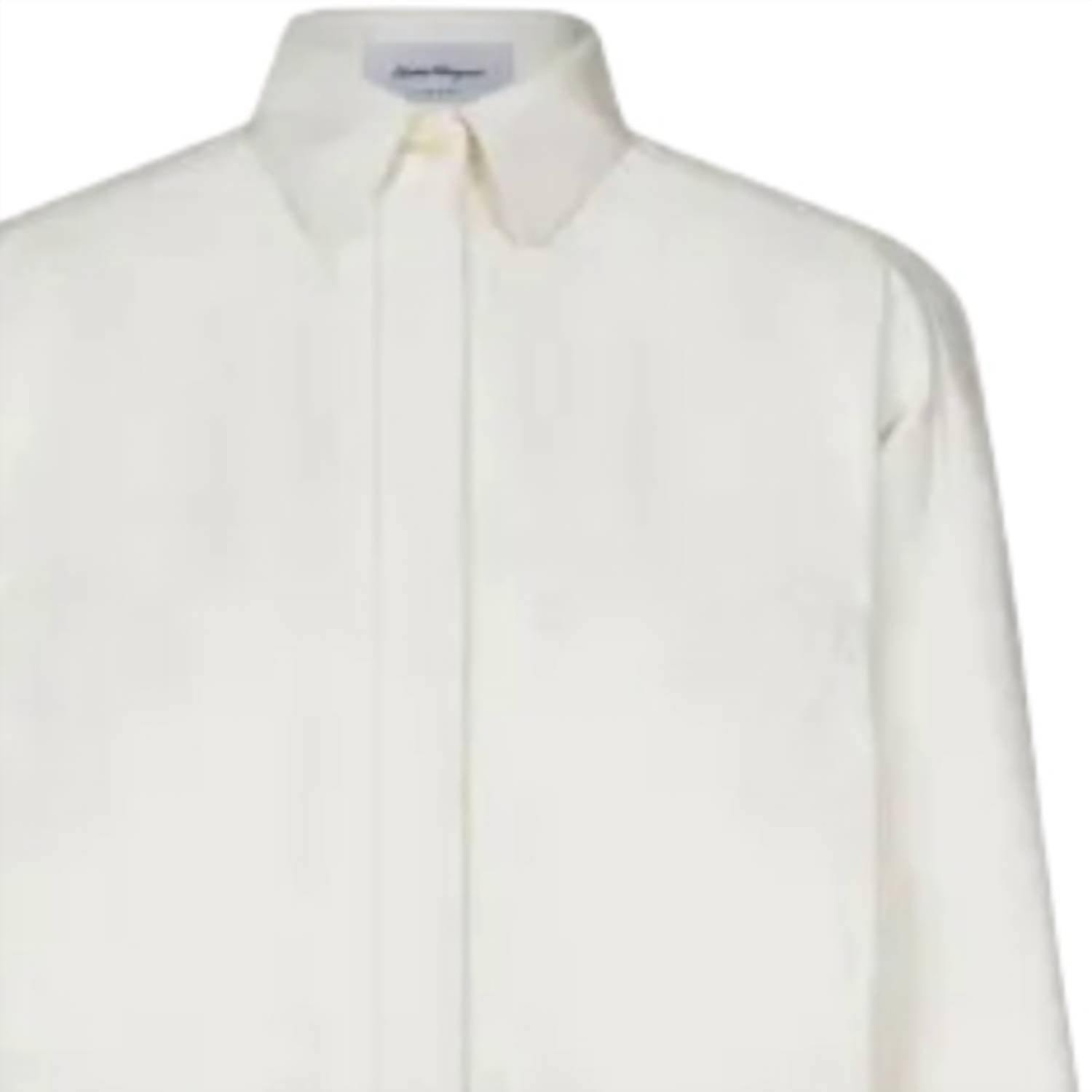 Salvatore Ferragamo - Women's Nappa Oversized Shirt