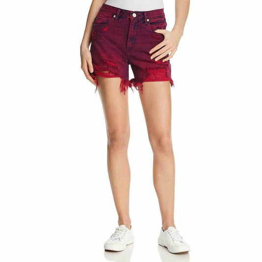 Blanknyc - High Waist Denim Cutoff Shorts