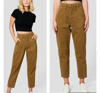 Blanknyc - keep going pork chop pocket denim pants high rise