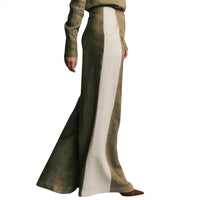 TWP Women's Demie With Combo Pant in military - women's pants - alternate view