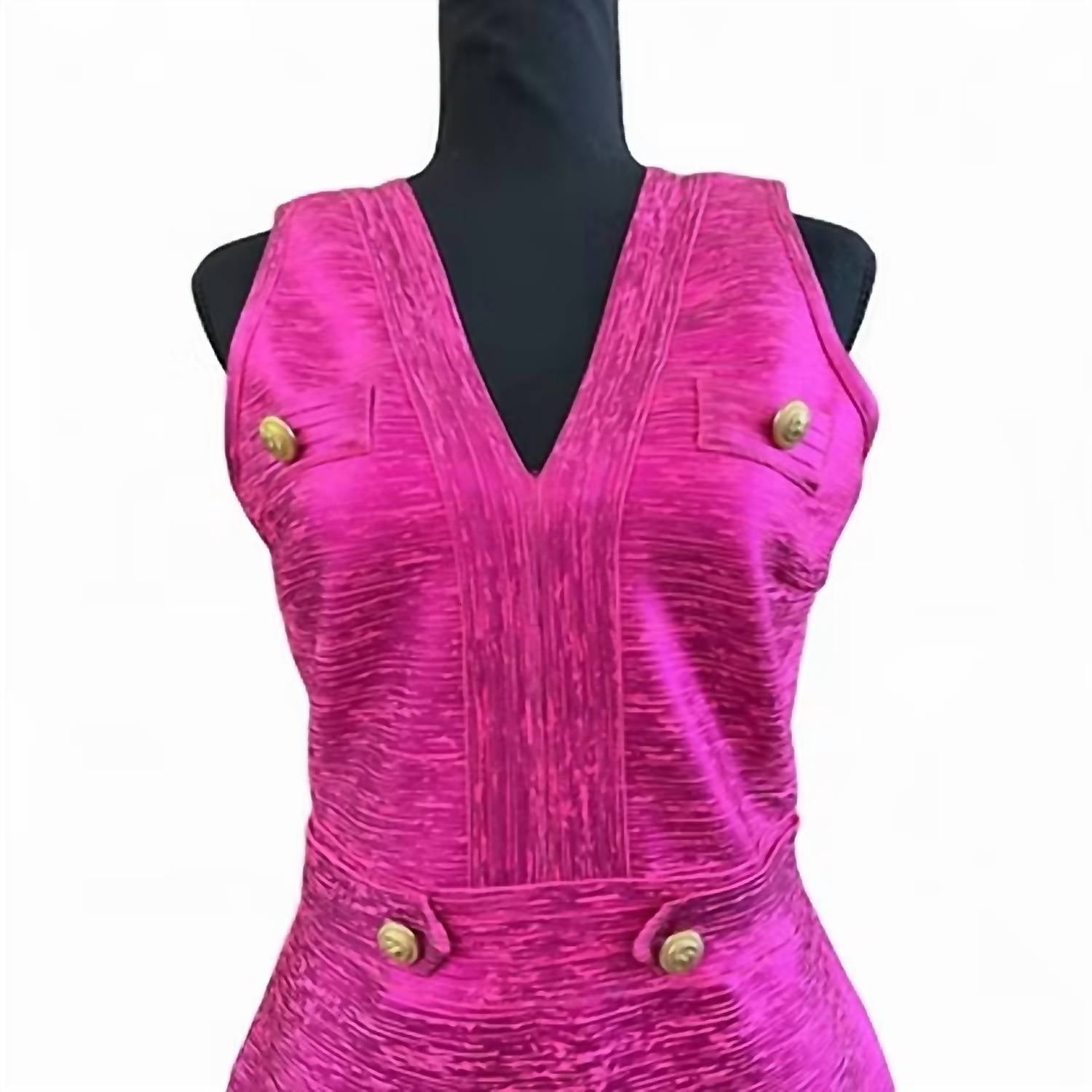 F&P - Women's Midi Dress With Buttons