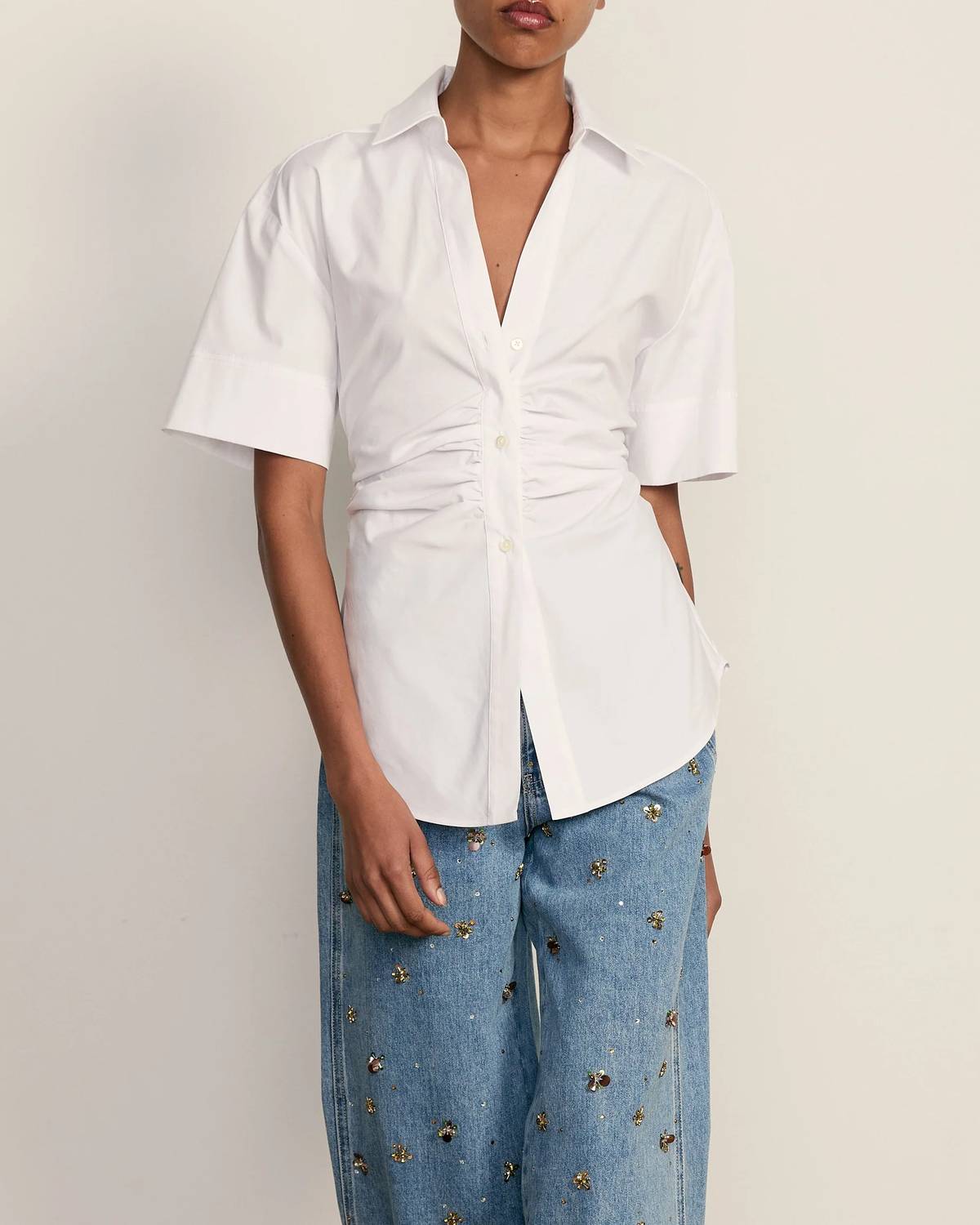 Veronica Beard - Short Sleeve Devra Top