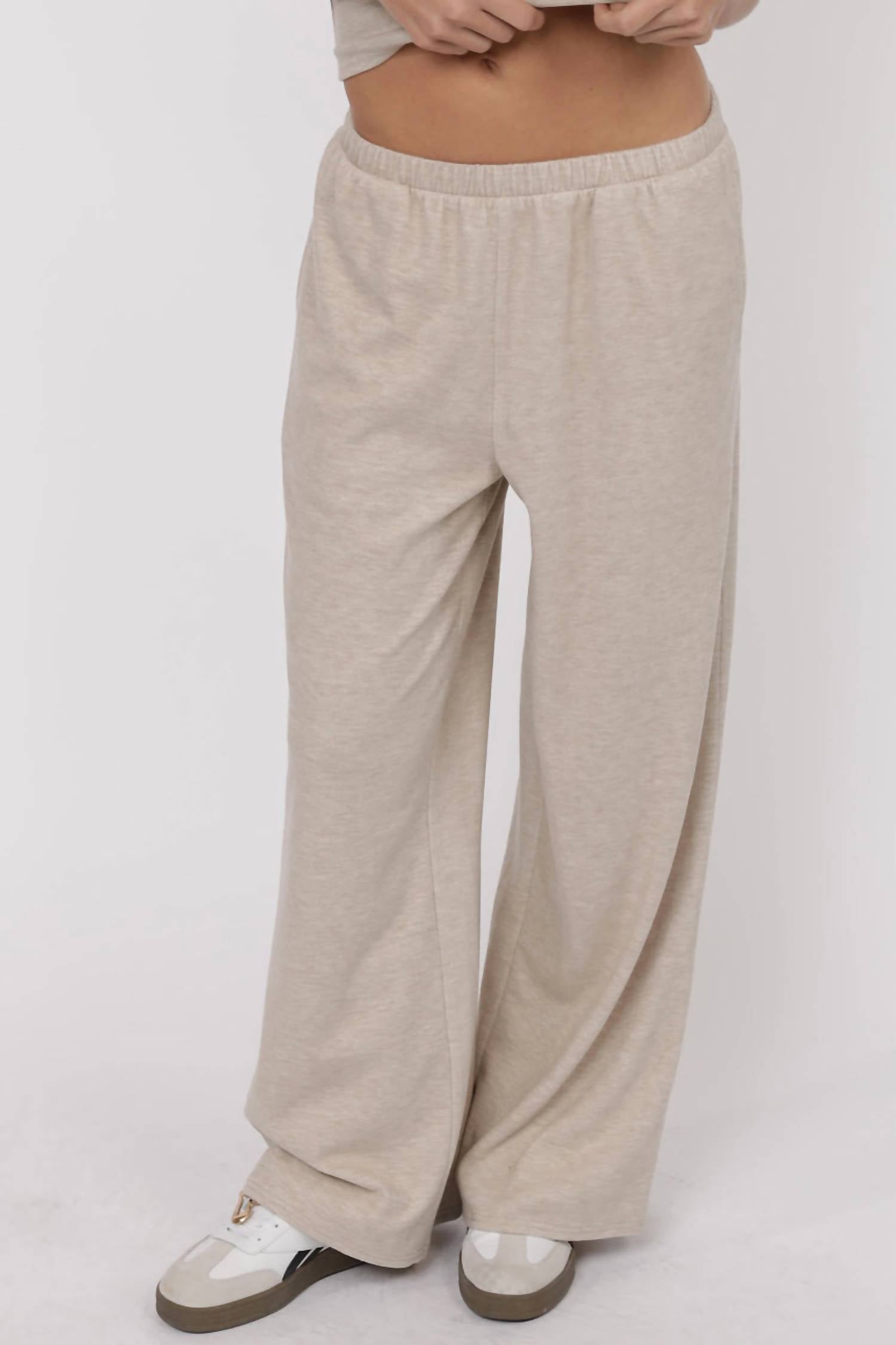 Sage The Label - CINDY ELASTIC WAIST PULL UP KNIT PANT