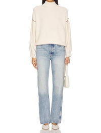 Line And Dot - Katy Mock Neck Sweater