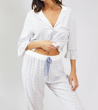 Pretty You London - Romance Print Pajama Set