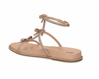Bibi Lou Women's Abby Ankle Strap Sandals in nude - women's sandal - alternate view
