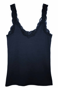 Only Hearts - Women's Deep V Lace Tank