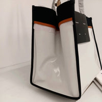 Proenza Schouler White Label - Women's Xl Morris Coated Canvas Tote Crimson Bag