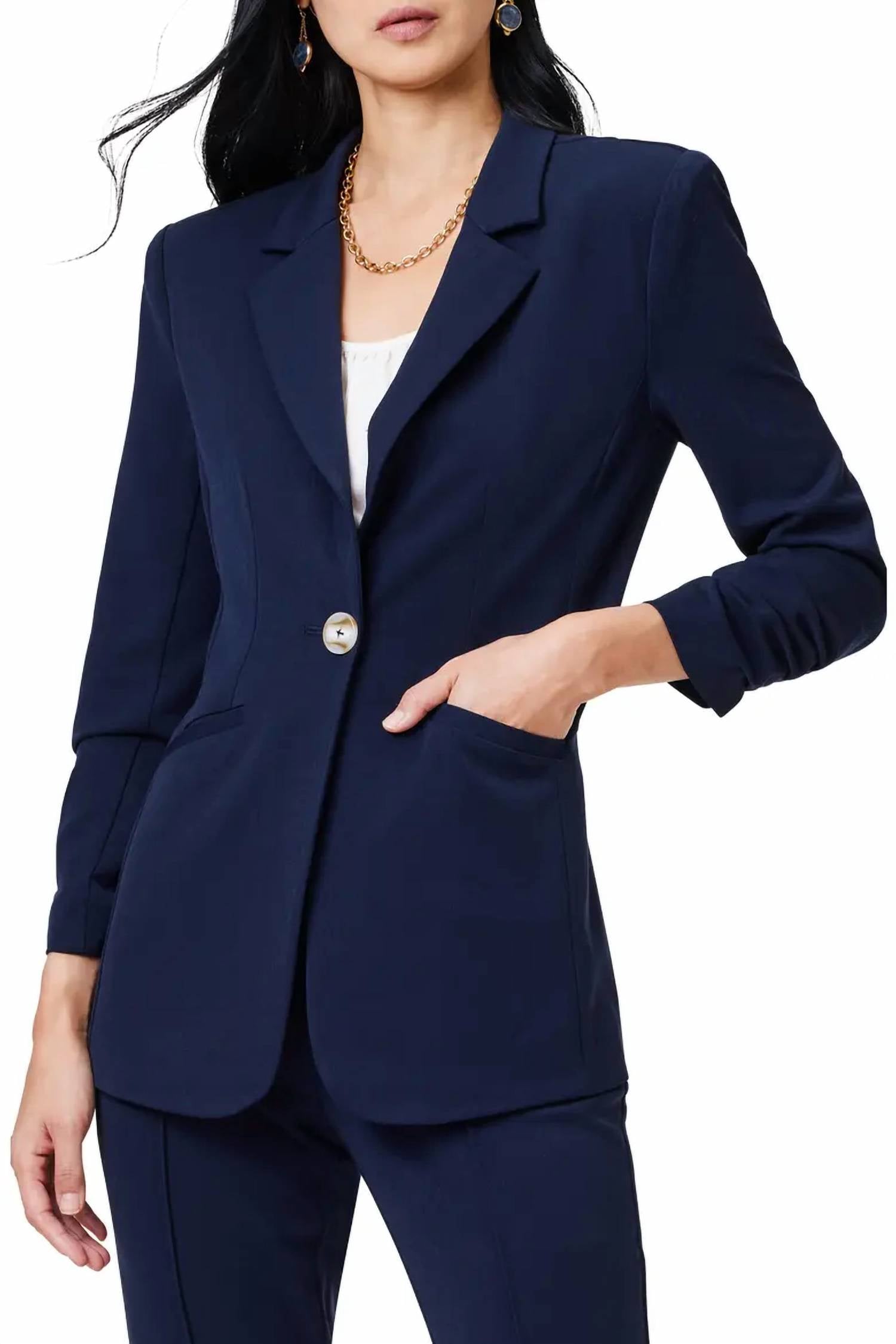 Nic + Zoe - Scrunch Sleeve Avenue Jacket
