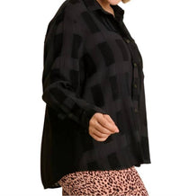 Umgee - Chenille Button Down Top