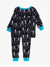 Rufflebutts - Kids Skeleton Boogie Long Sleeve Pajama Set