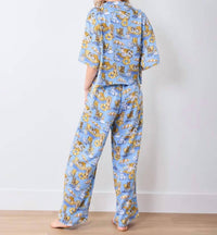 Printfresh - Women's Palm Royal Pooches Eco Satin Set