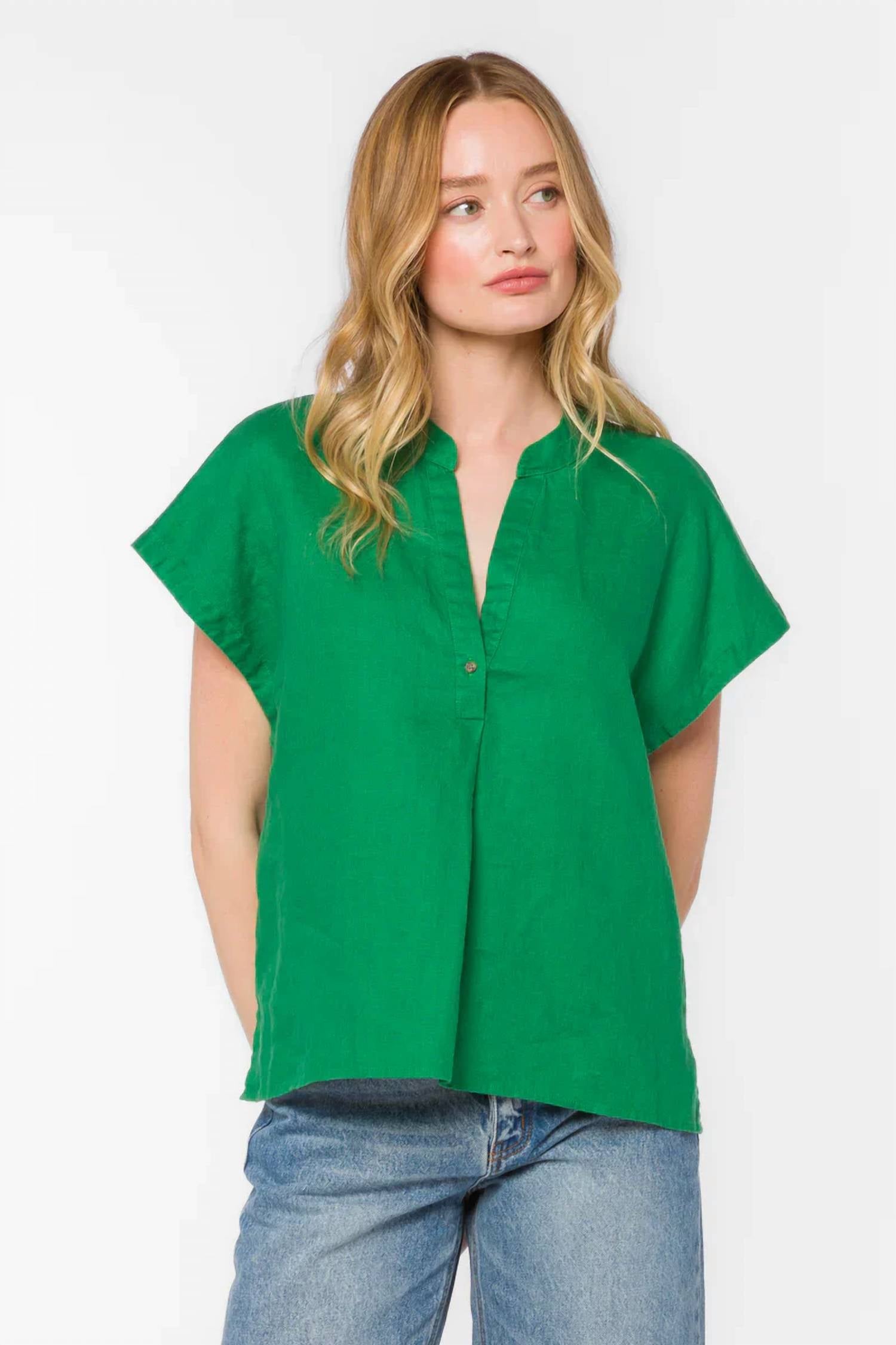 Velvet Heart - Redell Linen Top