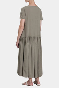 Black Crane - New Easy Midi Dress