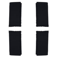 Saro Lifestyle - Fringed Design Stone Washed Napkins - Set Of 4