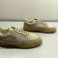 TORY BURCH Women's Clover Court Low-top Nylon Comfort Sneakers in tan - women's sneaker - detail view