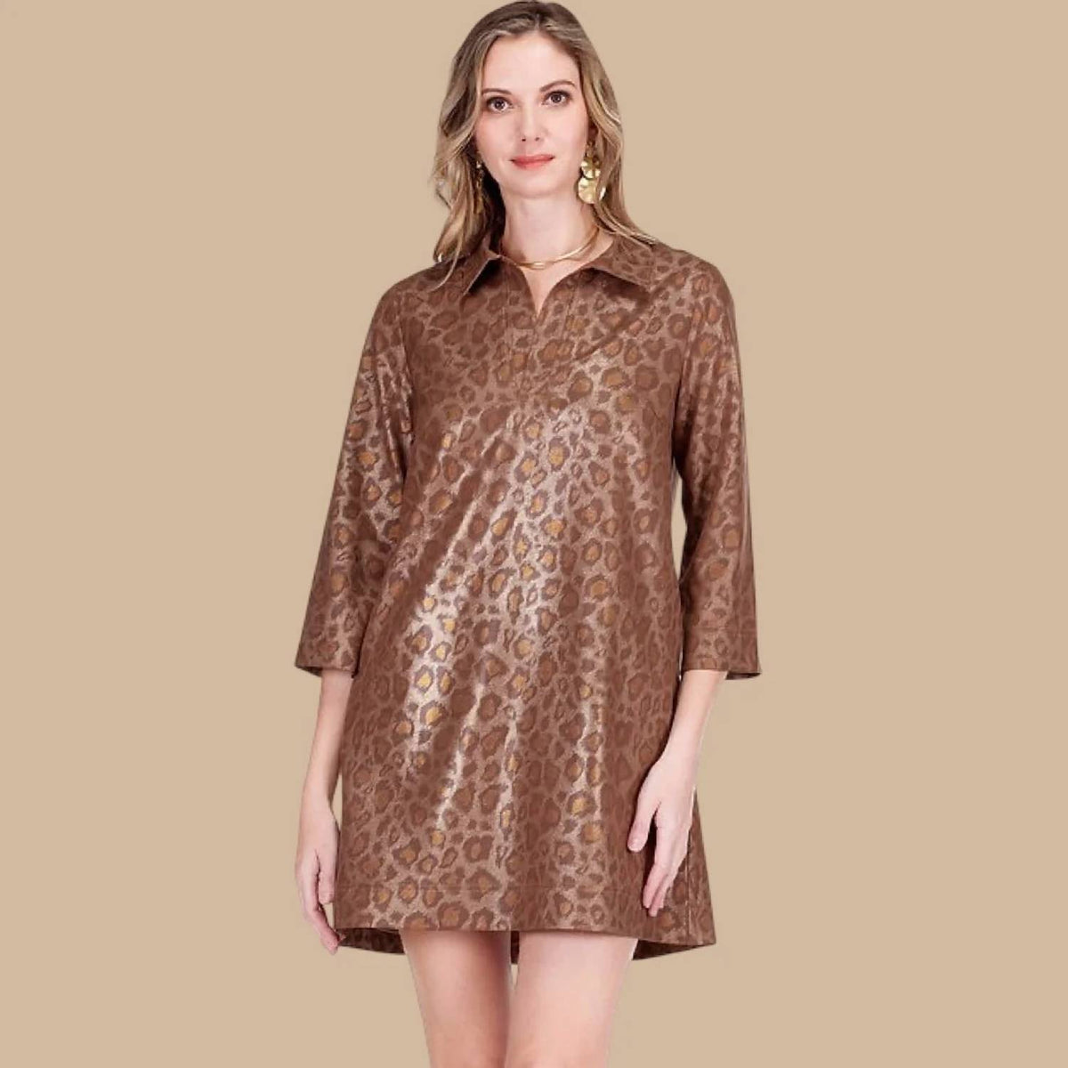 Jade - Leopardess Elegance Dress