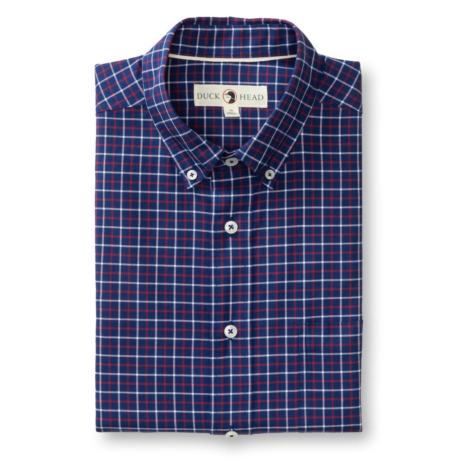 Duck Head - Kline Plaid Cotton Oxford Sport Shirt