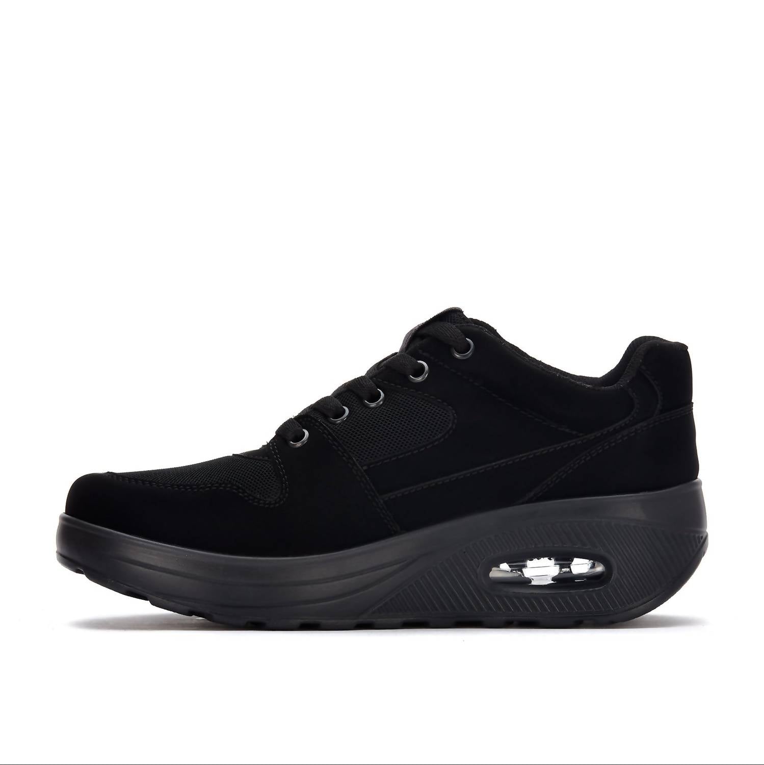 Andrea Women's Sport Sneakers in black - women's shoe - detail view