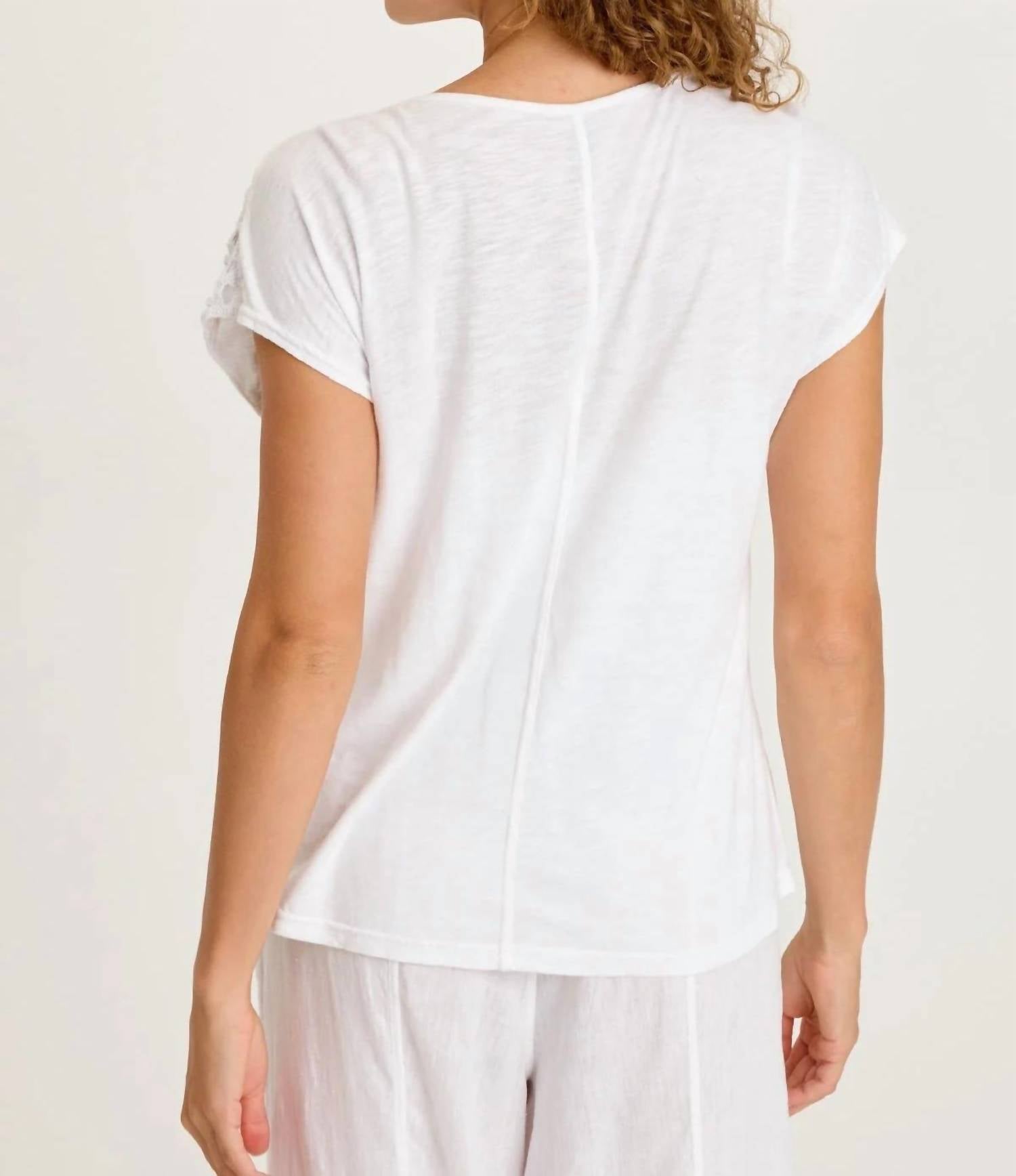 Xcvi - Nashir Crochet Top