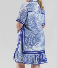 Joh - Jeffera Printed Woven Dress - Plus Size