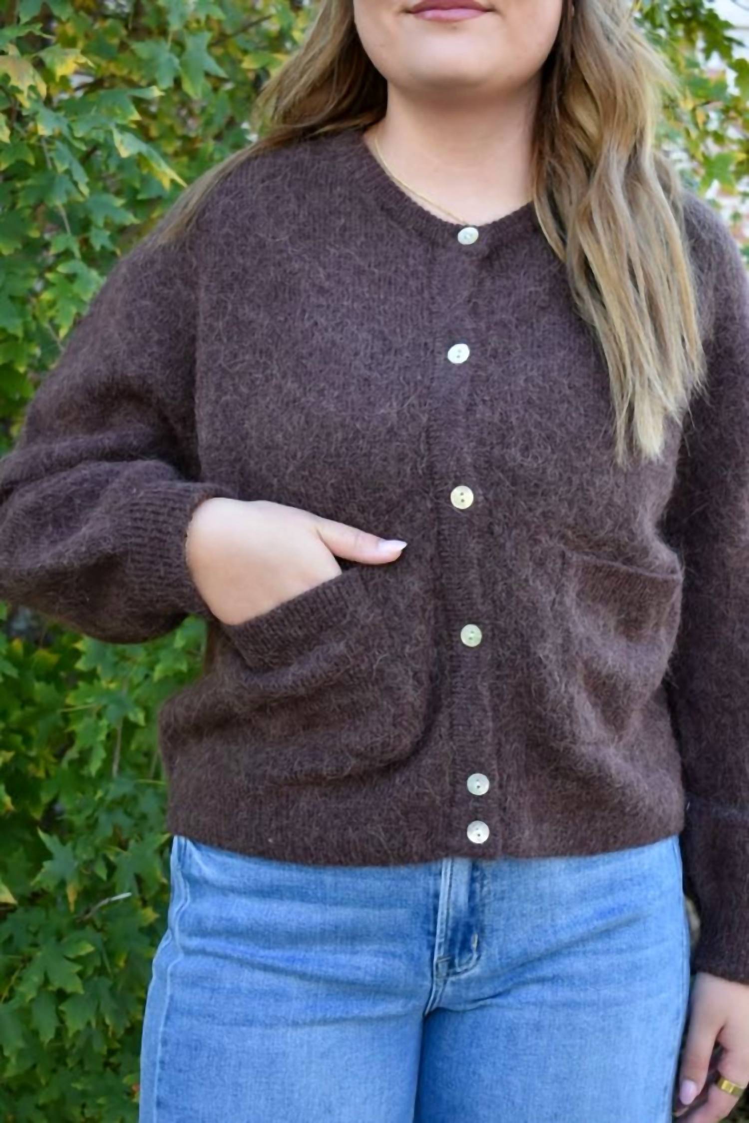 Le Bon Shoppe - Women's Amélie Alpaca Cardigan