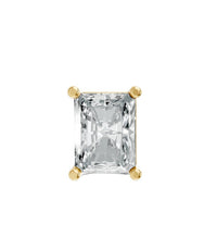 Aamiaa - Women's Radiant Shape 4 Prong Push Back Studs