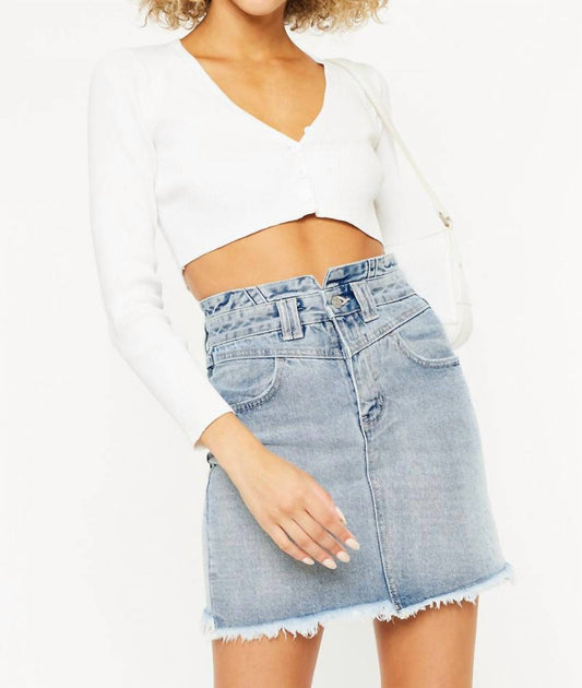 Kancan - High Rise Skirt