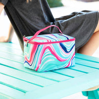 Viv & Lou - Women's Marble-Ous Cosmetic Bag