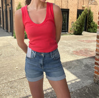 Risen - High Rise Cuffed Short