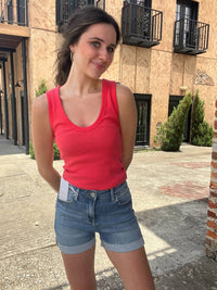 Risen - High Rise Cuffed Short